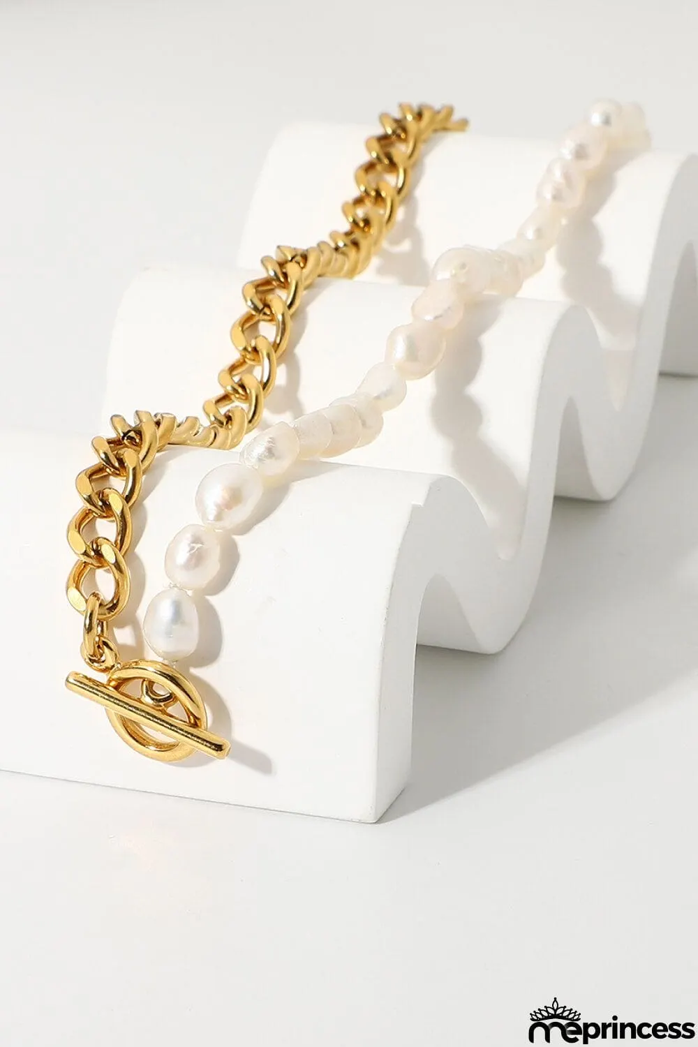 Dream Life Pearl Chunky Chain Necklace