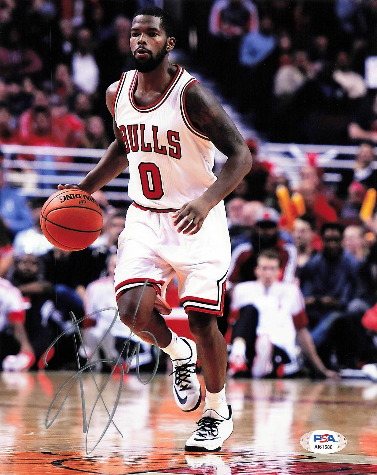 AARON BROOKS signed 8x10 Photo Poster painting PSA/DNA Chicago Bulls Autographed