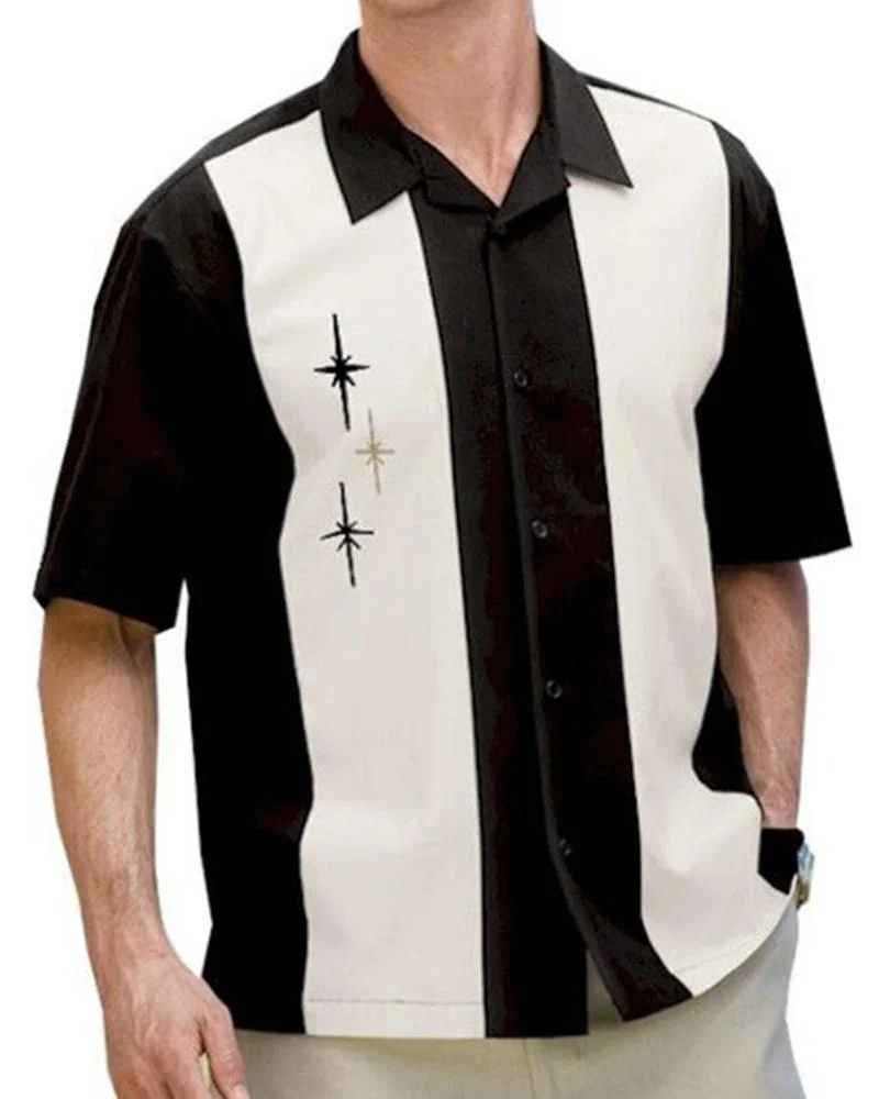 Men's Casual Shirt Short Sleeve-19