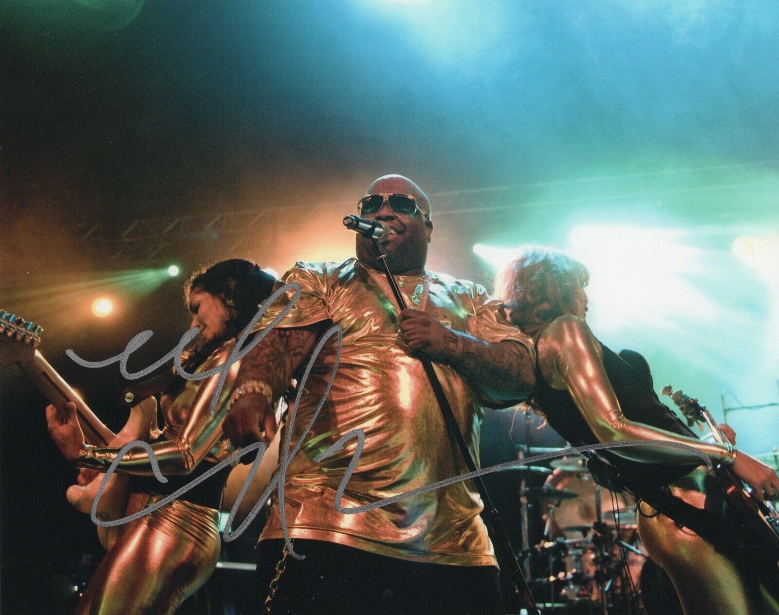 CeeLo Green Signed 8x10 Photo Poster painting w/COA Music Crazy #1