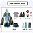 [Wetrose] In Stock Miku Cosplay Costume V2 01 Classic Female Male Fanart Vocaloid Anime Dress Kawaii Leather Latex Cos Wig Shoes Full Set