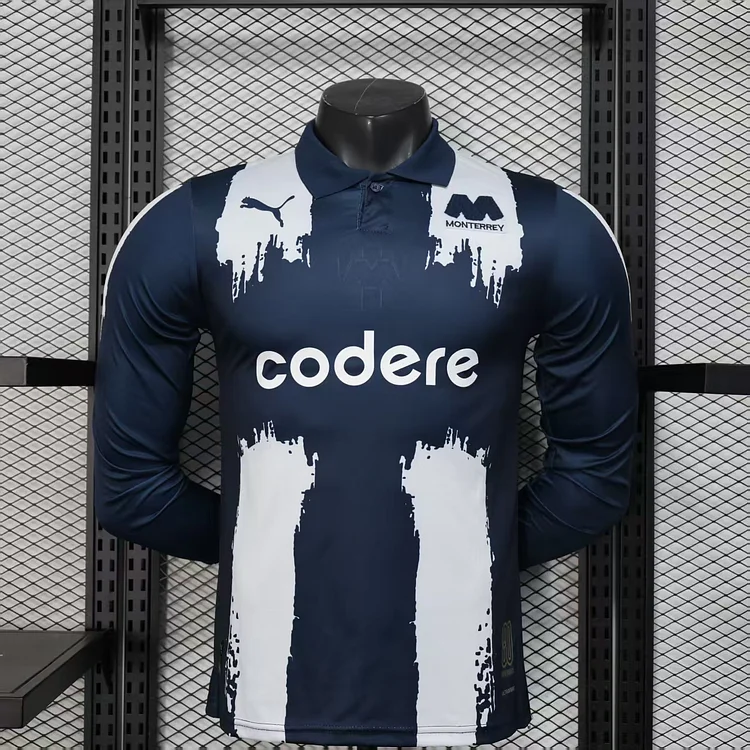 25/26 Monterrey Home Long Sleeve Player Edition