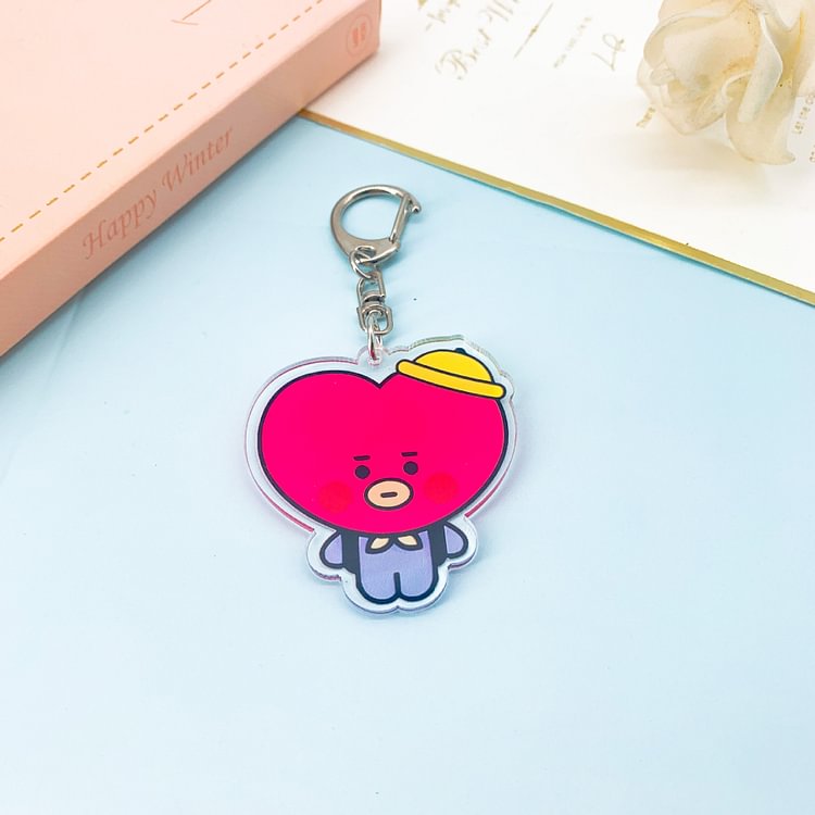 BT21 Cute Acrylic Keychain