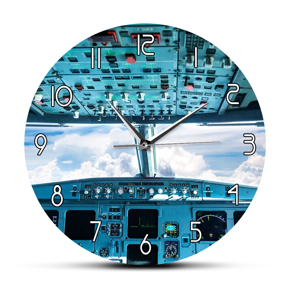 

Airplane - Frameless Acrylic Wall Clock, 501 Original