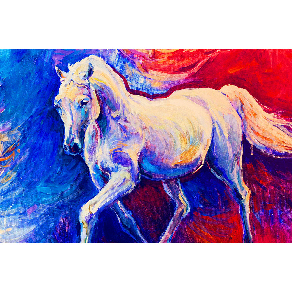 

Colorful Horse - 1000 Pieces Jigsaw Puzzle, 501 Original
