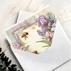 6Pcs Diamond Painting Flower Greeting Card with Envelopes for Beginner Adult Holiday Gifts