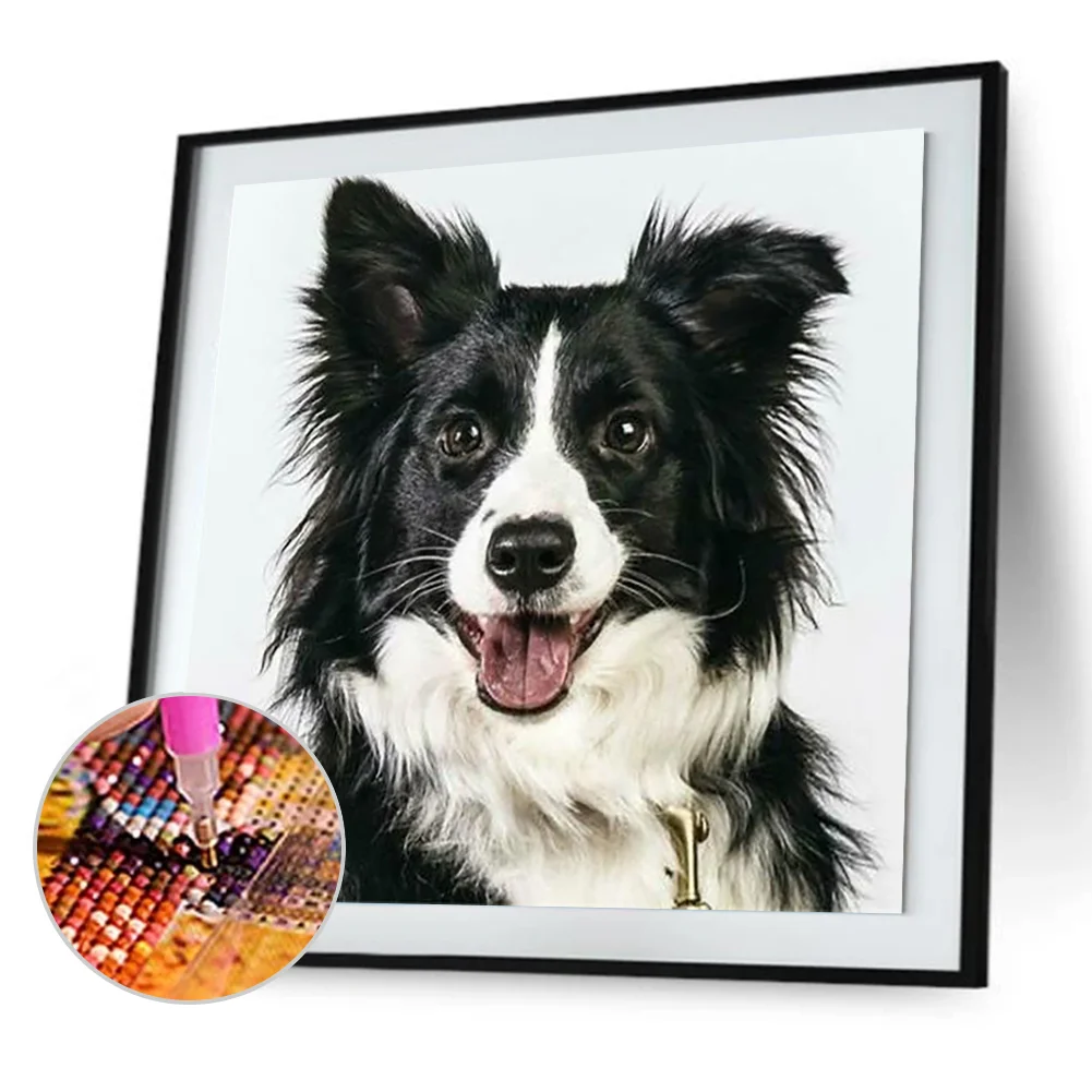 Diamond Painting - Full Round Drill - Dog(30*30cm)