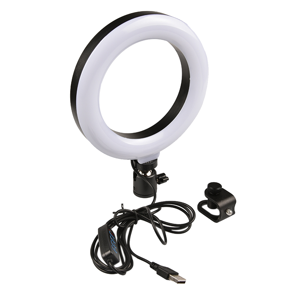 

LED Selfie Computer Fill Ring Light Makeup Video Live Lamp Beauty Lighting, 501 Original