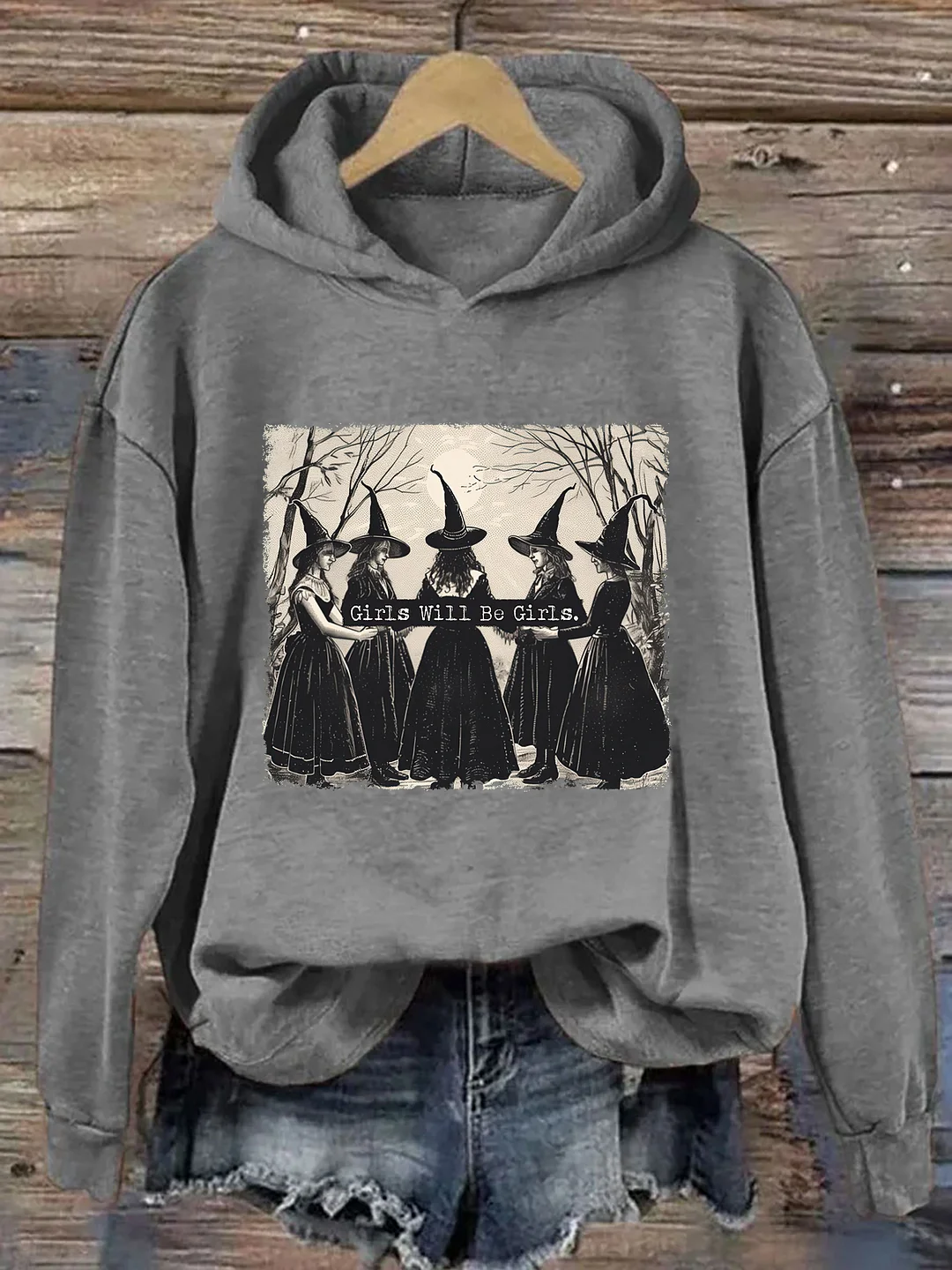 Girls Will Be Girls Witch Hoodie