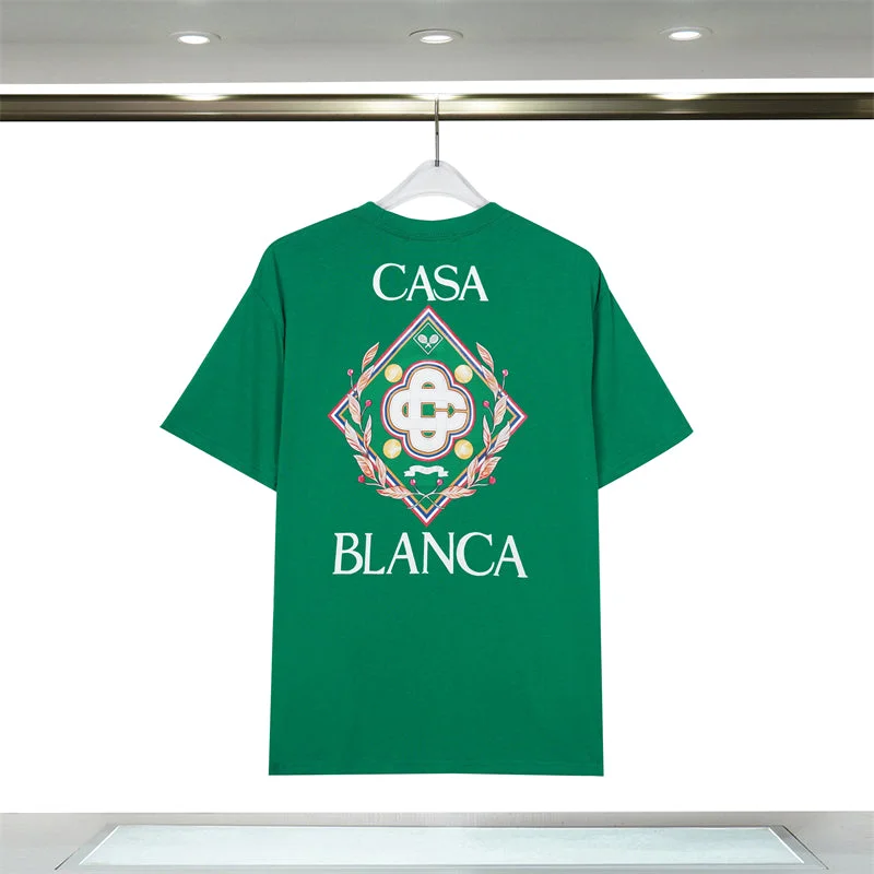 Casablanca 2023 new fashion T-shirt short sleeves