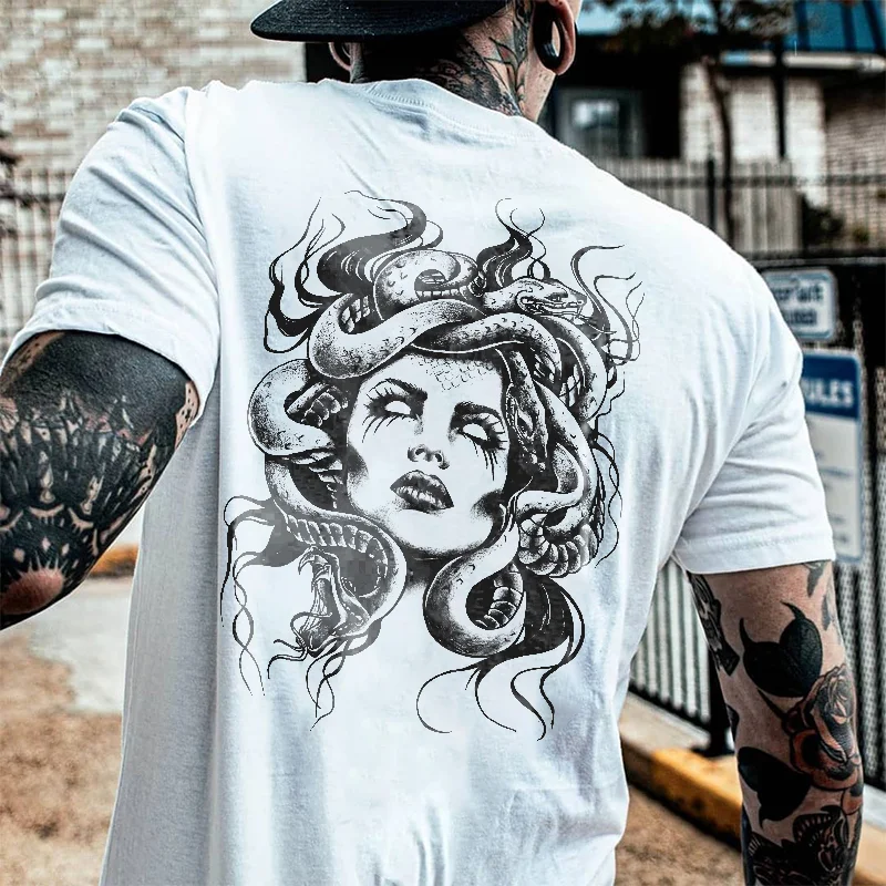 Vintage Medusa Men's T-shirt -  