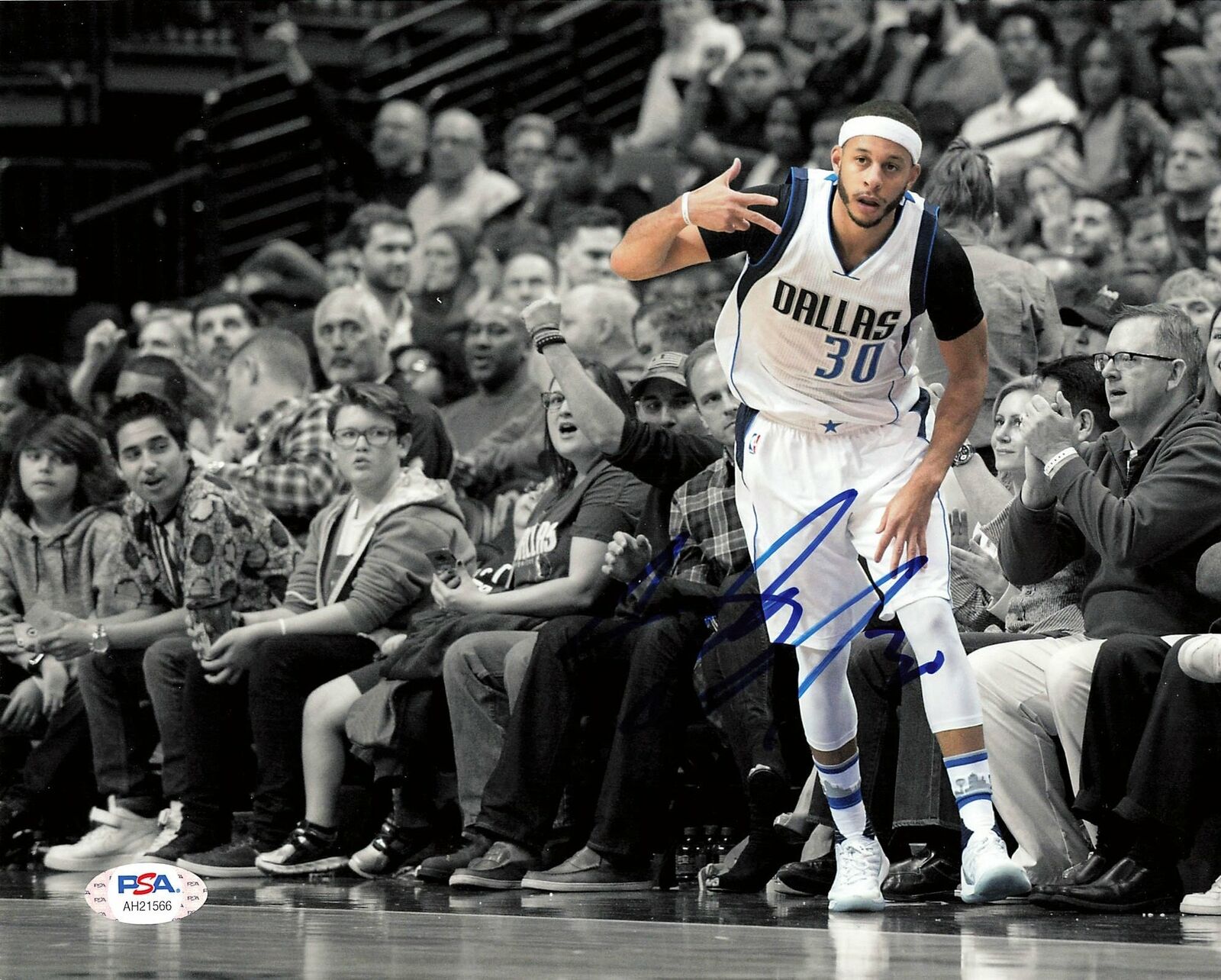 Seth Curry signed 8x10 Photo Poster painting PSA/DNA Duke Autographed Dallas Mavericks