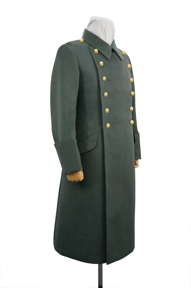   Kriegsmarine German M1940 Coastal Officer Gabardine Greatcoat German-Uniform