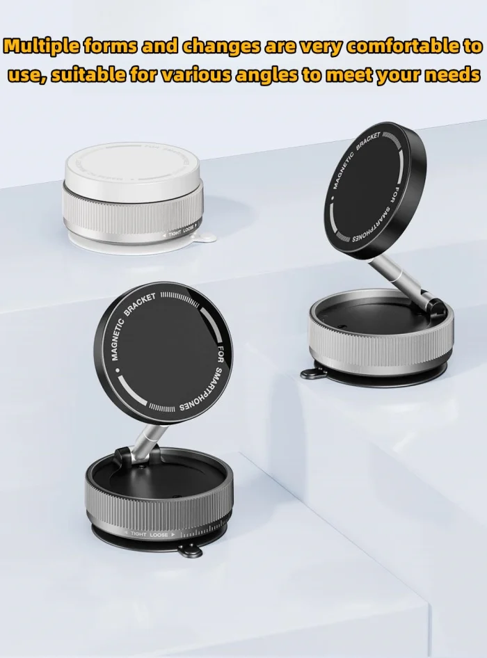 Car Navigation Vacuum Adsorption Magnetic Cell Phone Holder