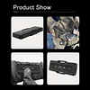 Wireless Bluetooth-Compatible Remote Button Motorcycle Handlebar Media Control