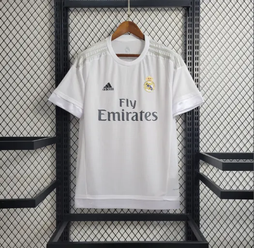 Retro 2015-2016 Real Madrid Home Football Shirt Thai Quality