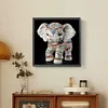 Elefant - speziell geformte Diamantmalerei - 30 * 30cm