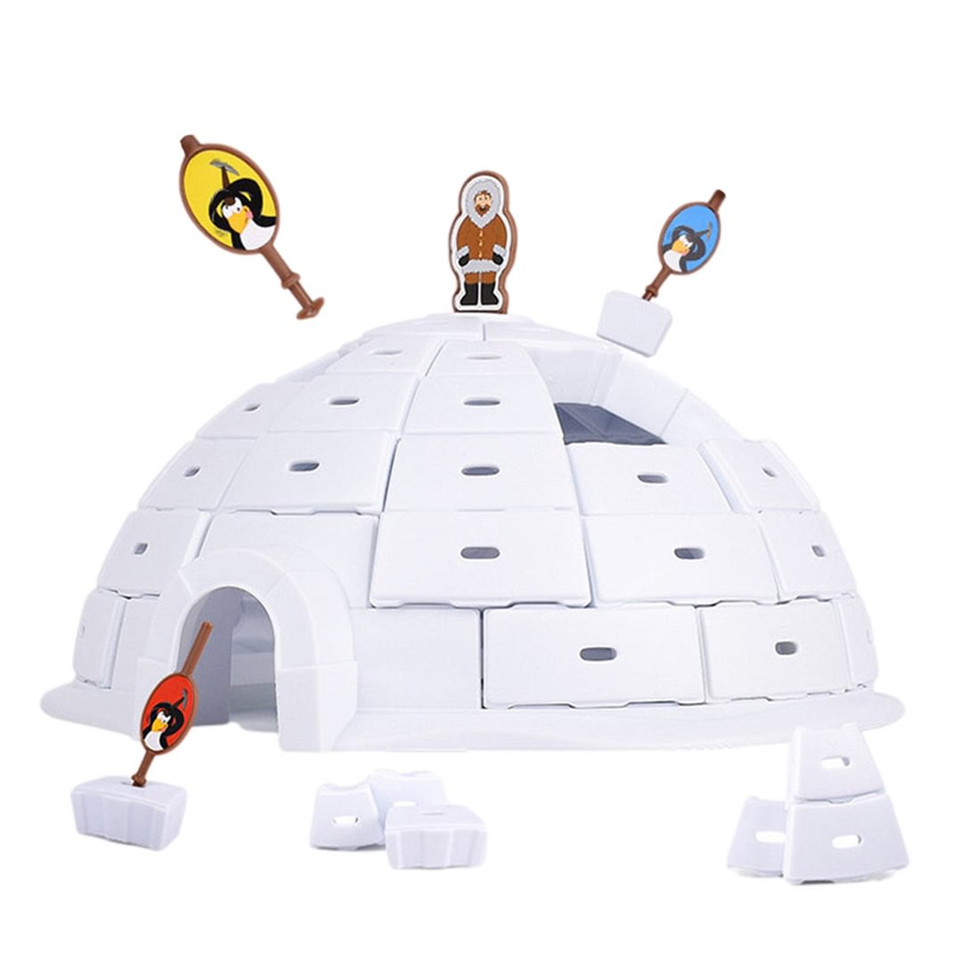 Penguin Igloo Save The Icebreaker Board Game