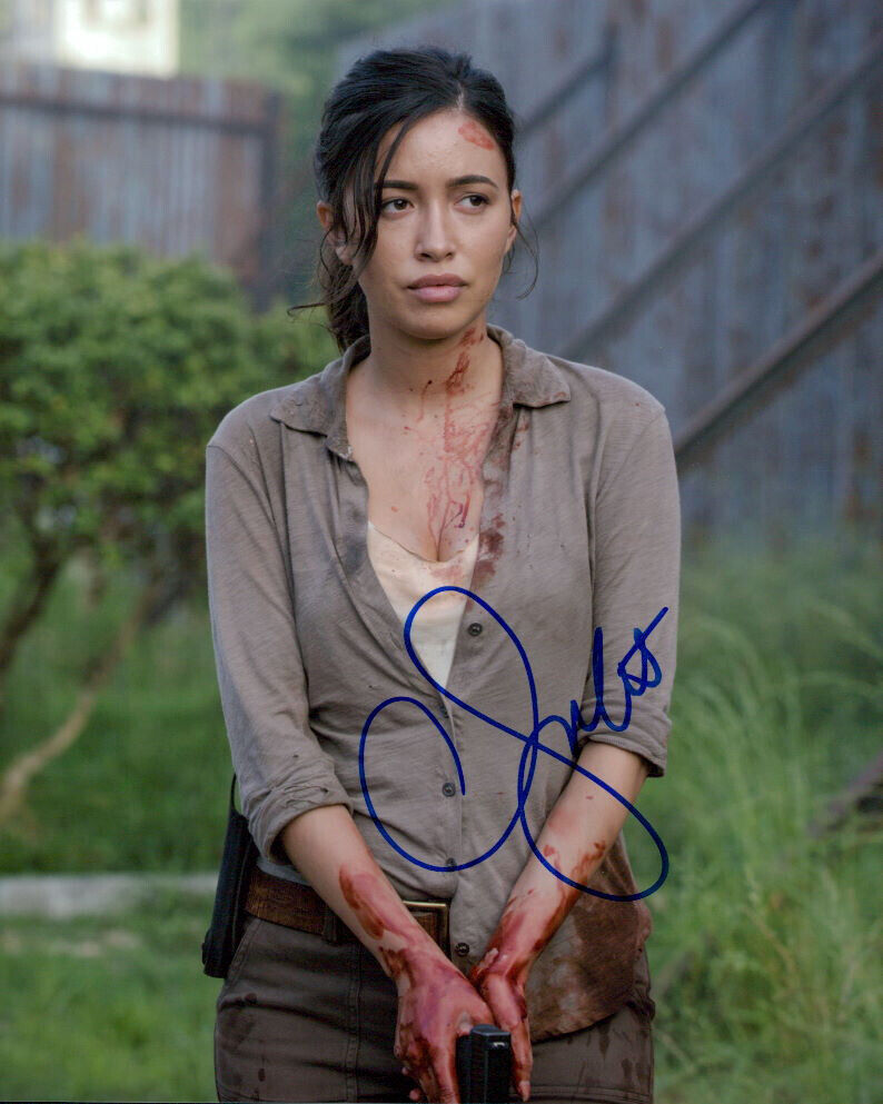 Christian Serratos (The Walking Dead) signed 8x10 Photo Poster painting