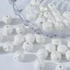 White Serie Ceramic Beads DIY Fashion Accessories