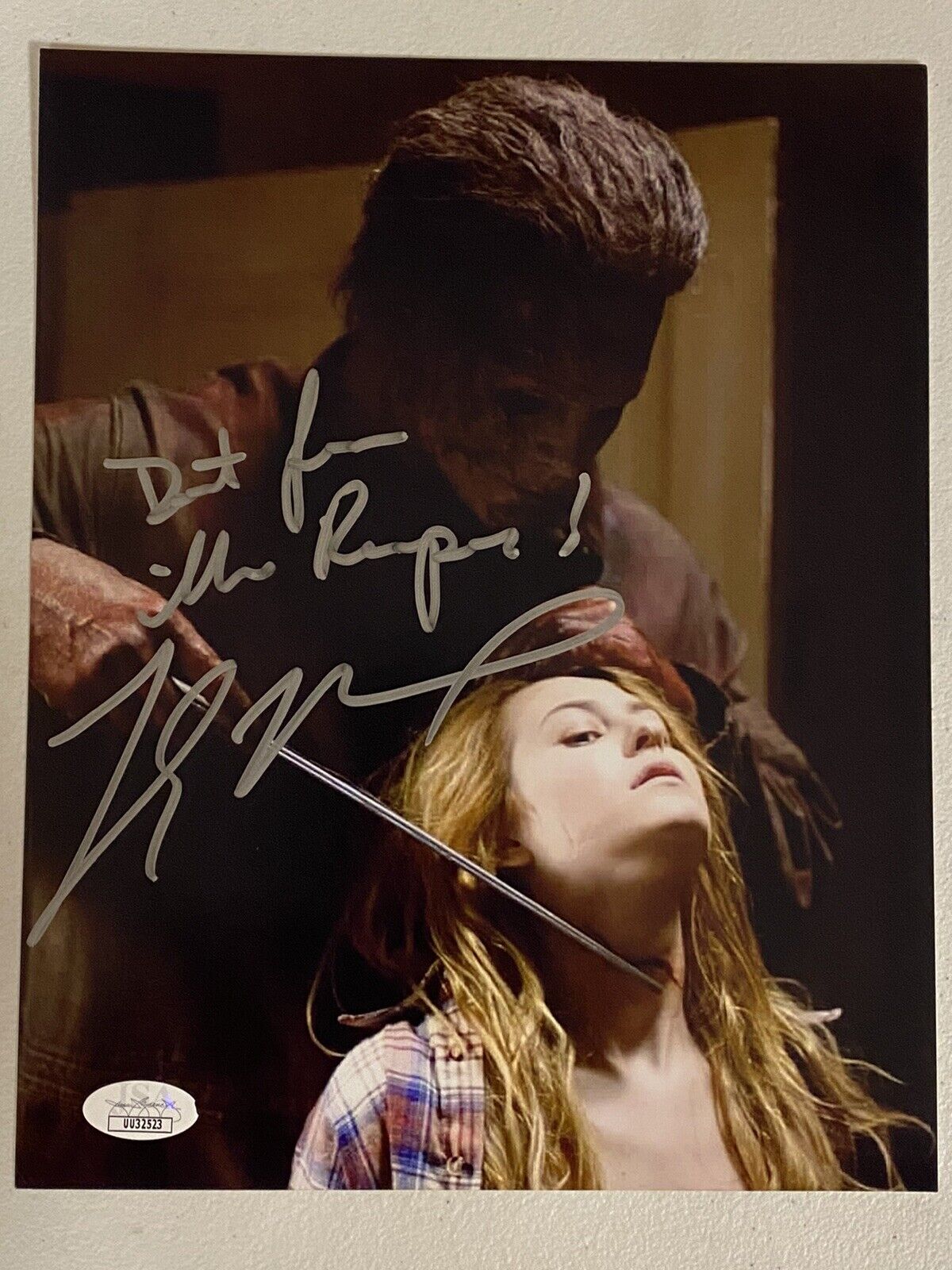 HALLOWEEN MICHAEL MYERS TYLER MANE SIGNED AUTOGRAPHED Photo Poster painting JSA COA # UU32523