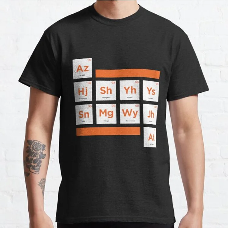 ATEEZ Periodic Table Classic T-Shirt