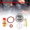 6pcs Gas Lens Collet Glass Cup for TIG-17/18/26 Argon Arc Welding (2.4mm)