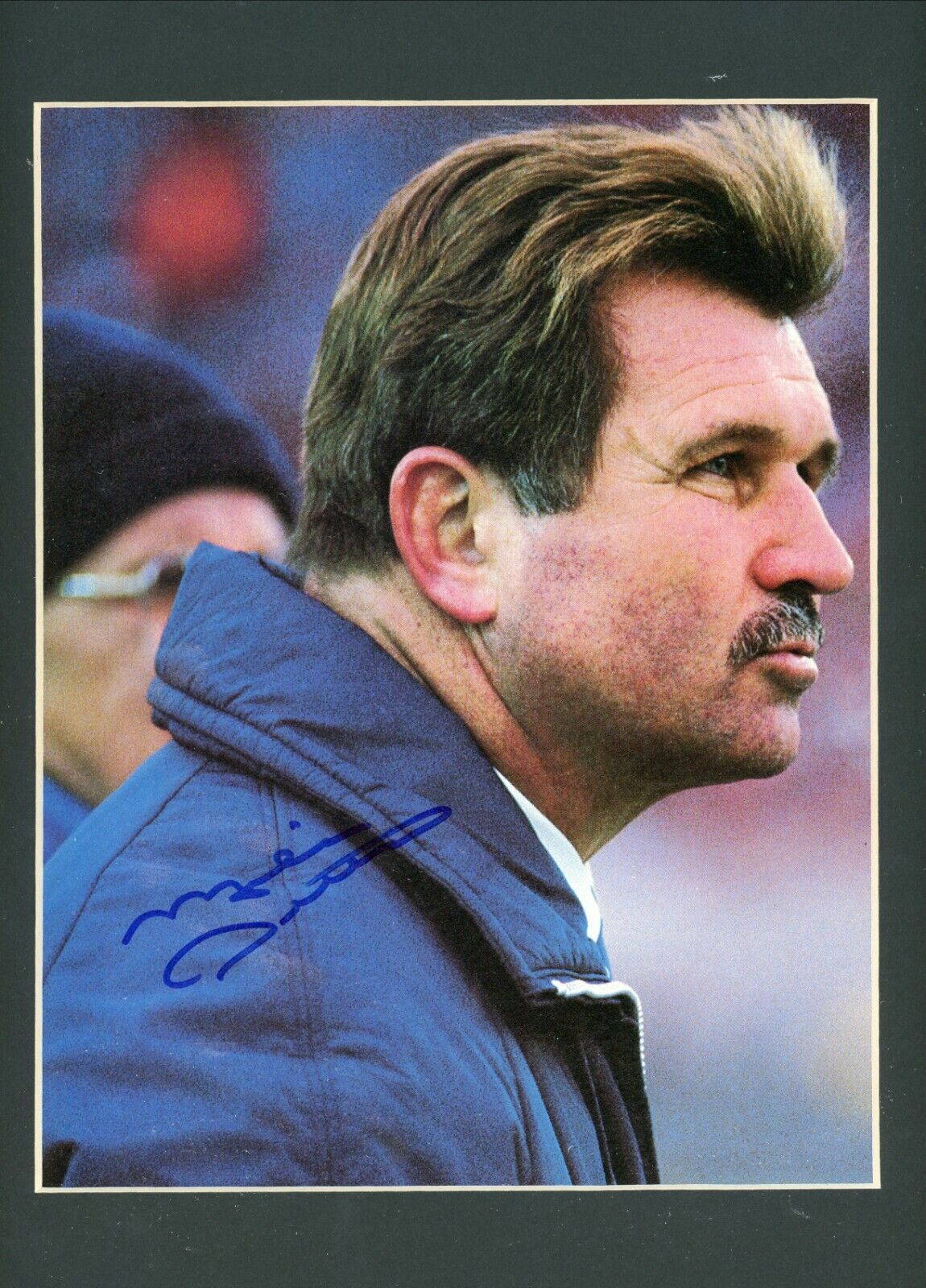 Mike Ditka Chicago Bears HOF Signed Autographed Matted 8x10 Picture Photo Poster painting COA