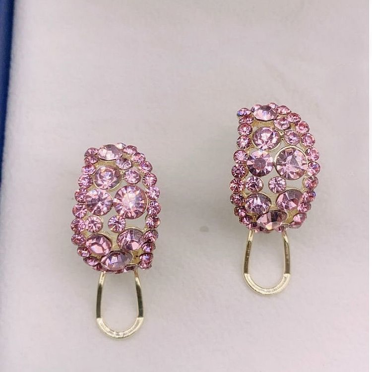 Full Diamond Sparkle Earrings