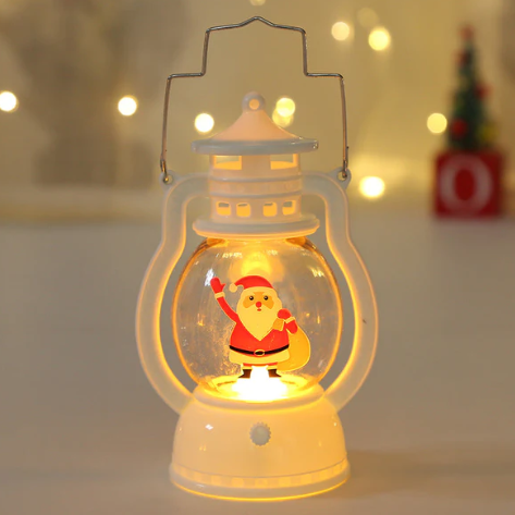 Christmas portable small oil lamp Led light Christmas Decorations