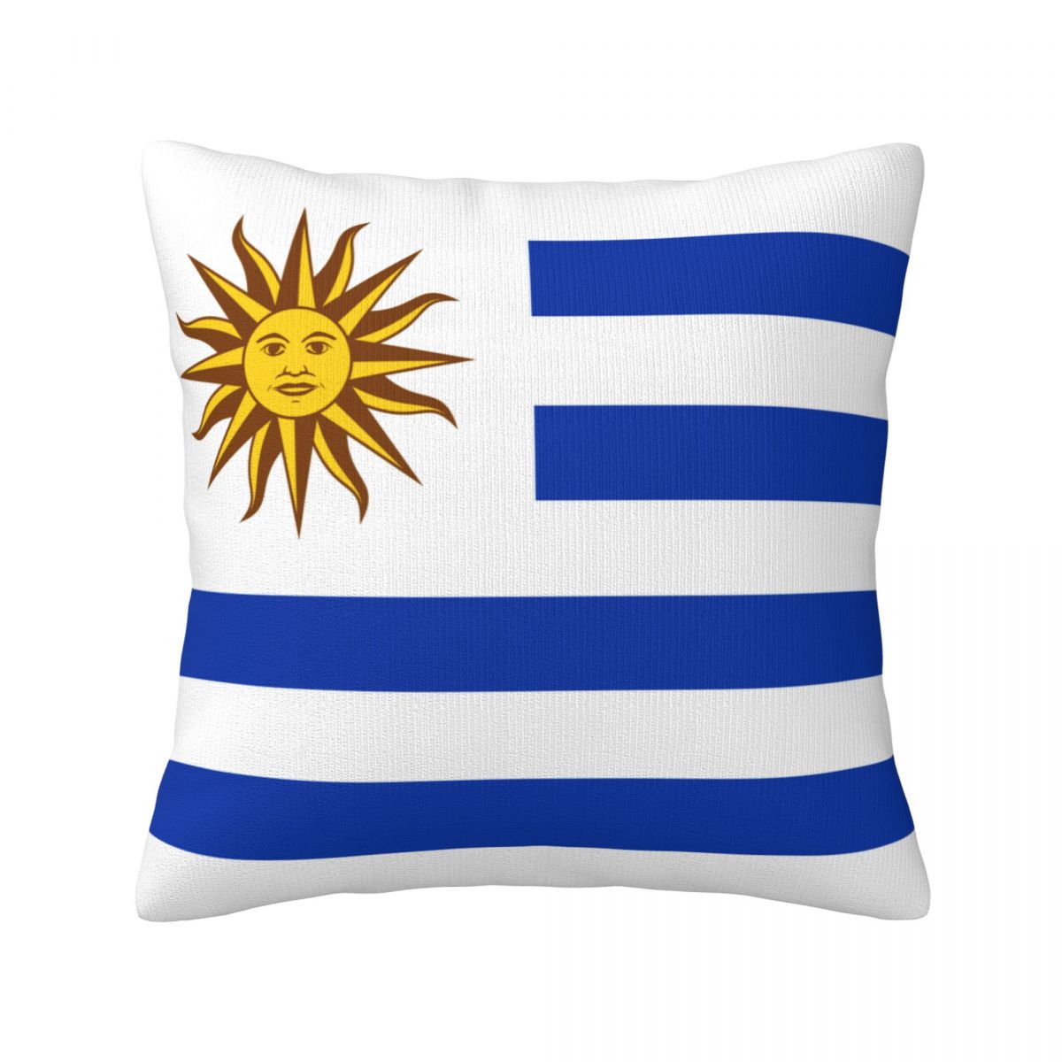 Uruguay Flag Pillow Covers 18x18 Inch
