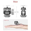 Z3g Metal Snail PTZ,1/4 Adjustable Damping Monitor Bracket,Universal Photography Accessories For Camera Hot Shoe