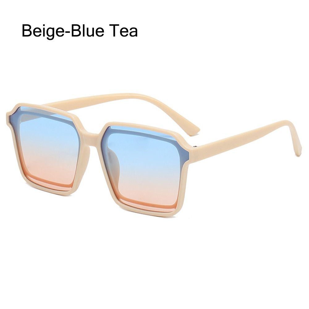 Street Style Clubbing Sunglasses Trendy Y2K Unique UV Protection Eyewear Square Frame Sun Glasses for Women