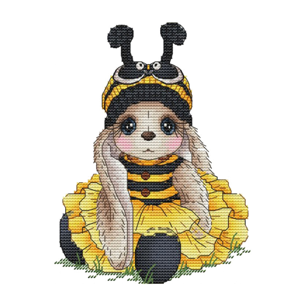 

Cute Bunny - Round Drill Diamond Painting - 30*30CM, 501 Original