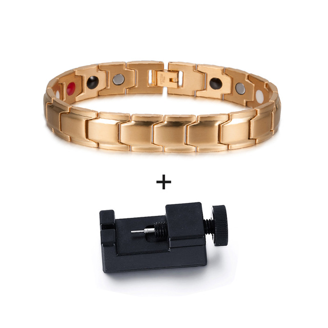 Pain Relief Stainless Steel Magnetic Bracelet For Men