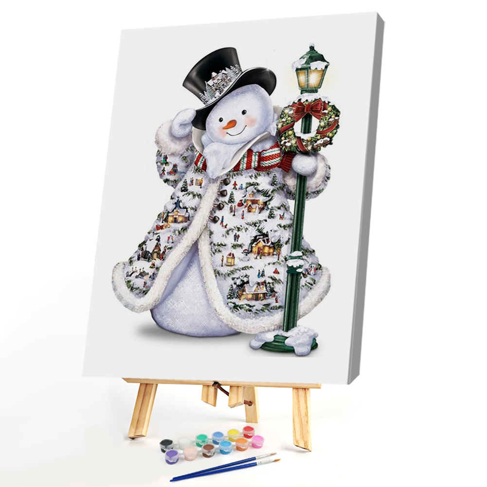 

30*40cm - Paint By Numbers - Christmas, 501 Original