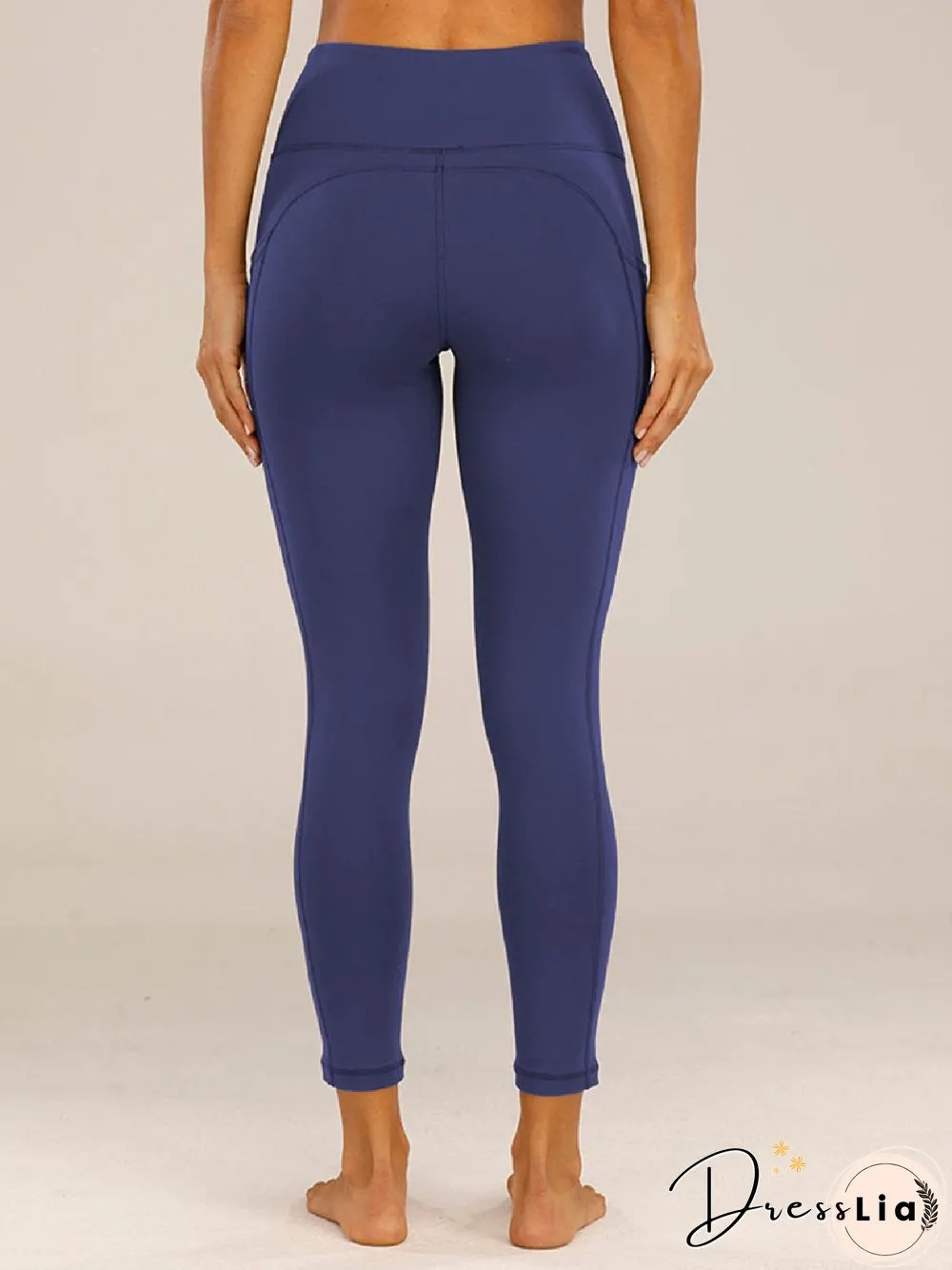 Solid Sheath Sports Yoga Fitness SweatSweatpants