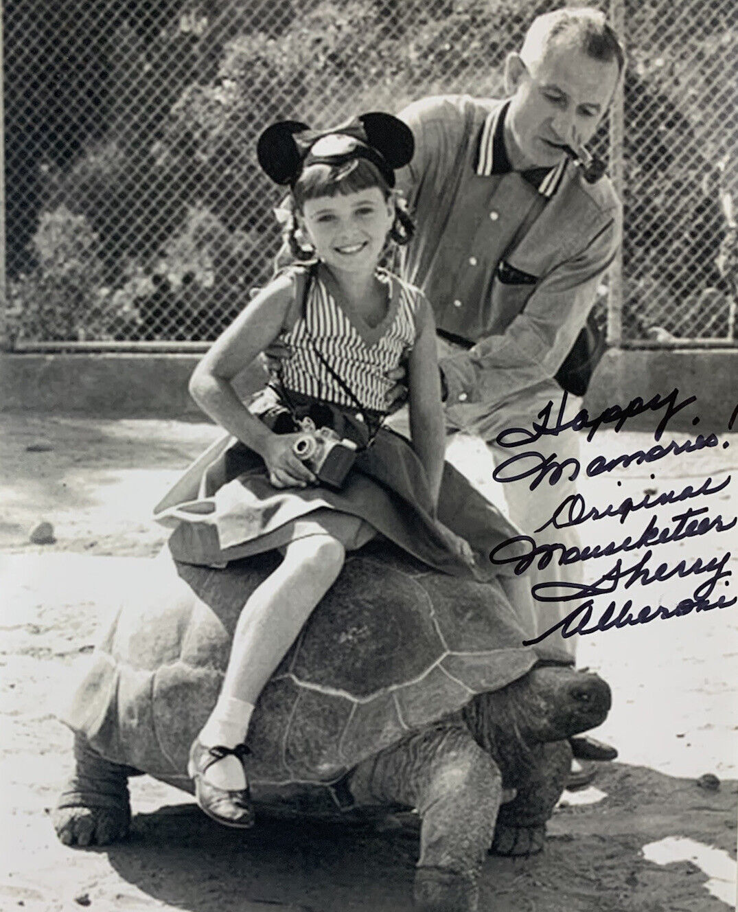 SHERRY ALBERONI HAND SIGNED 8x10 Photo Poster painting MICKEY MOUSEKETEERS AUTOGRAPH RARE COA