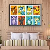 (Stamped/Counted) Pokémon-11CT Cross Stitch 60*40cm/23.62*15.75in(Big Size)