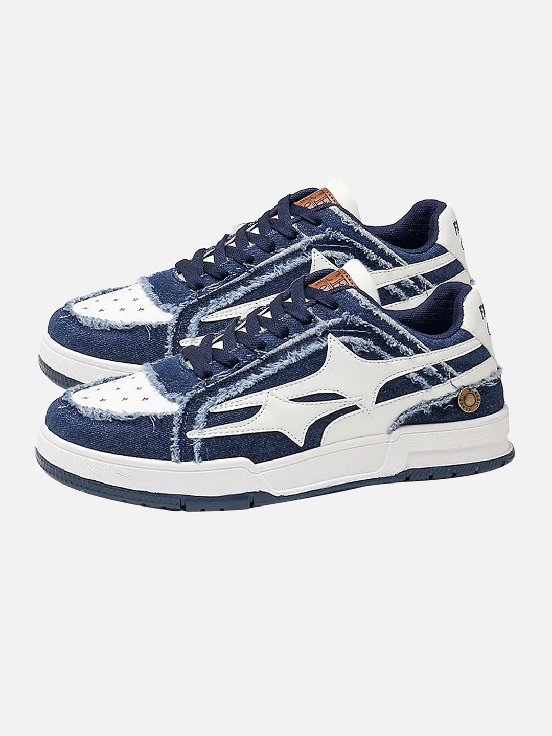 The  American Style Trendy Denim Board Shoes Canvas Shoes