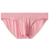 Men's Low Rise Sexy Threaded U-Shaped Breathable Briefs