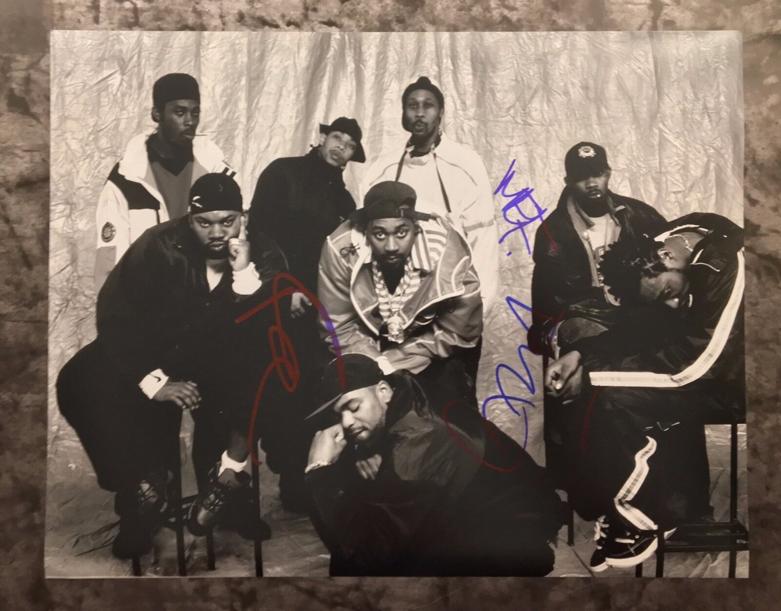 GFA Method Man Raekwon x3 * WU-TANG CLAN * Signed 11x14 Photo Poster painting PROOF AD5 COA