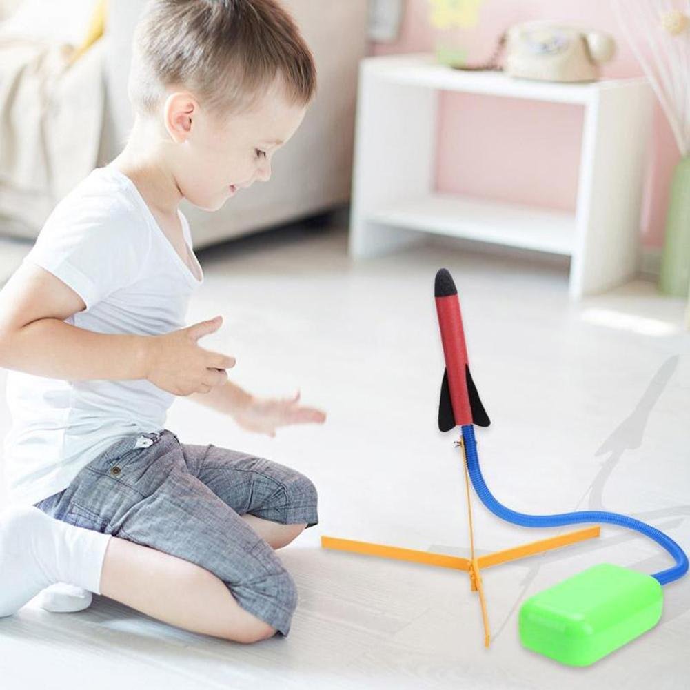 Children's Foot Plastic Rocket
