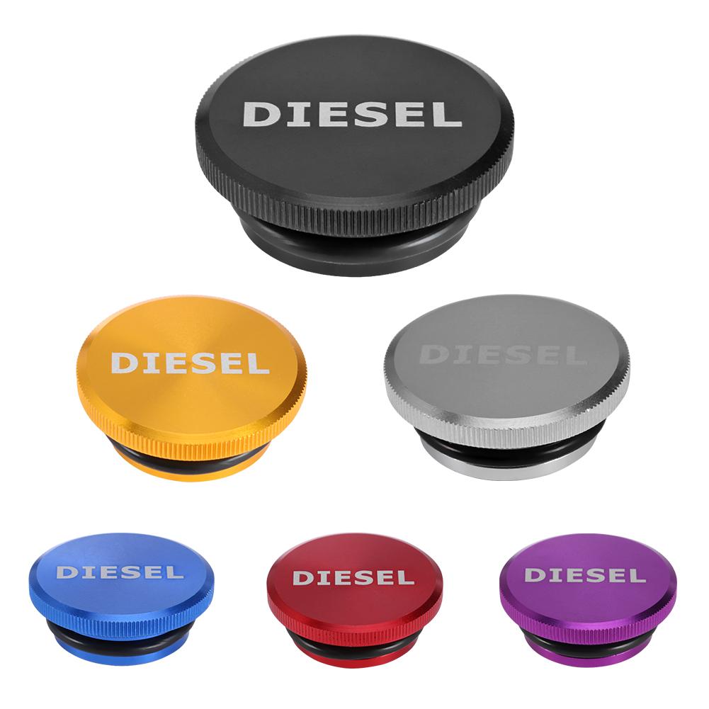 

Magnetic DIESEL Billet Aluminum Fuel Cap for Dodge Ram Pickup 2013-2017, Blue, 501 Original