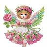 Acryl Schüttel Kopf Engel Fee - 5d DIY Handwerk Ornament