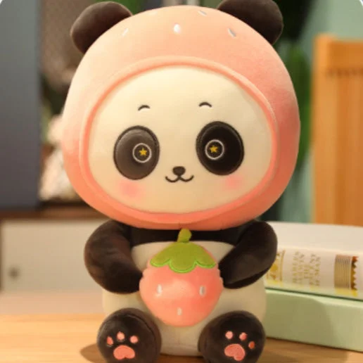 Cuteeeshop Adorable Panda Stuffed Animal Kawaii Plush Pillow Squish Toy