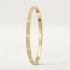CARTIER LOVE BRACELET, SMALL MODEL, PAVED