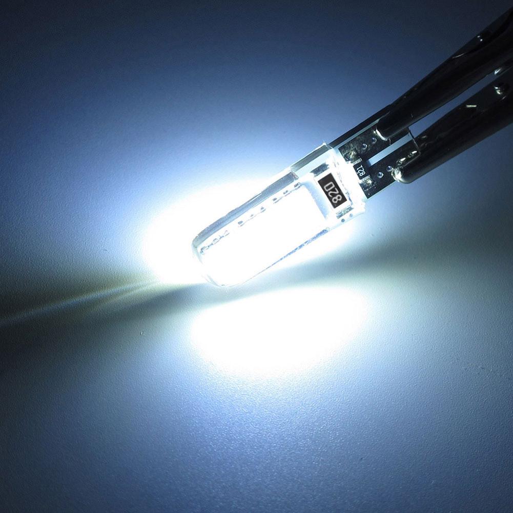

10pcs T10 SMD5050 LED Waterproof Car Wedge Lights Auto White Light Bulbs, 501 Original