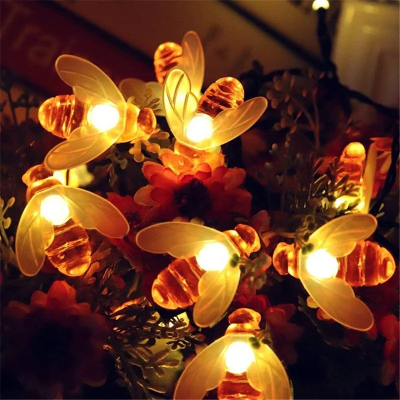 Solar Butterfly Fairy Tale Light String Waterproof Outdoor Garden Decorative Light