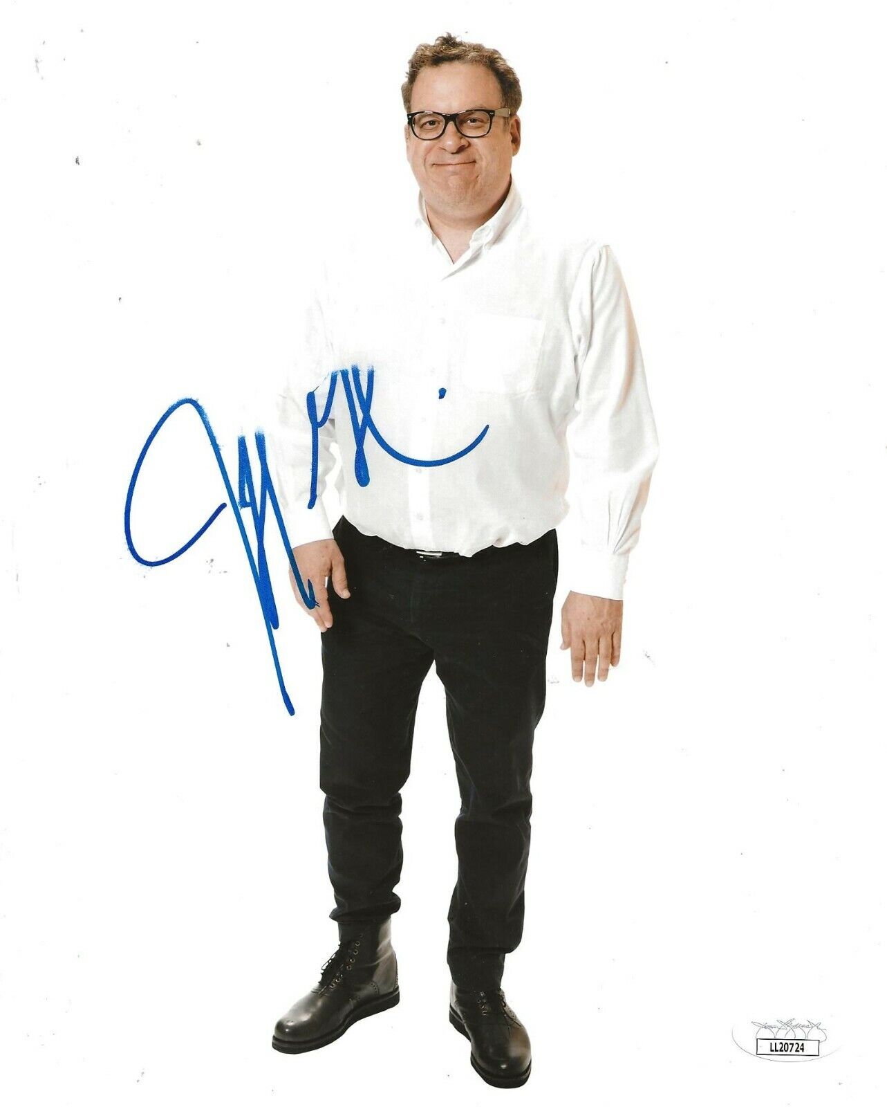 Jeff Garlin signed Netflix Handsome 8x10 Photo Poster painting autographed JSA